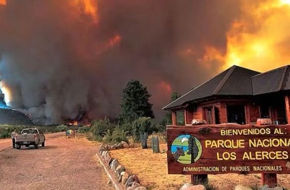 chubut investigan a funcionarios por el incendio en el parque nacional los alerces