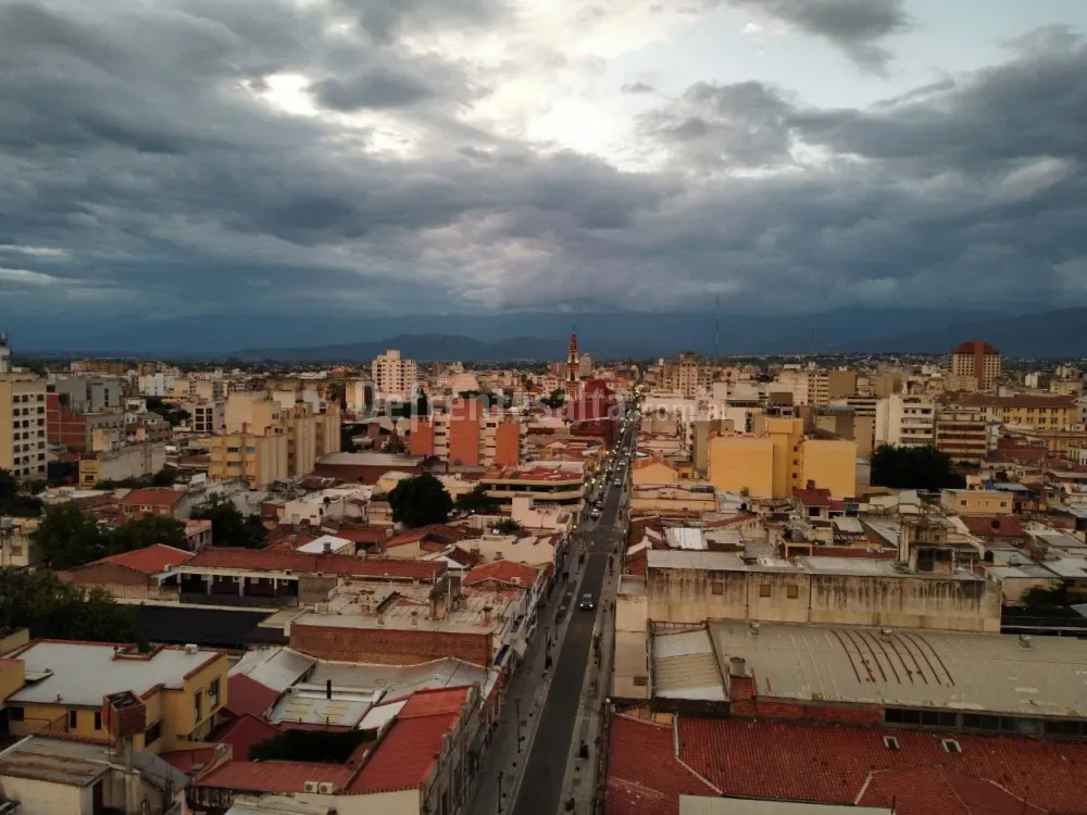 cielo nublado