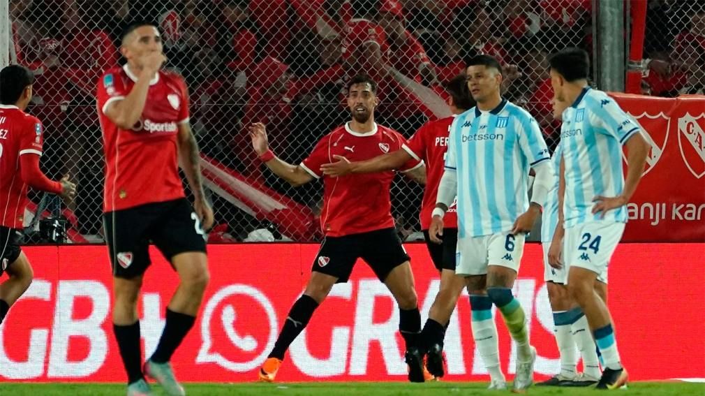 independiente se quedo con un duelo caliente ante racing y festejo en el clasico de avellaneda