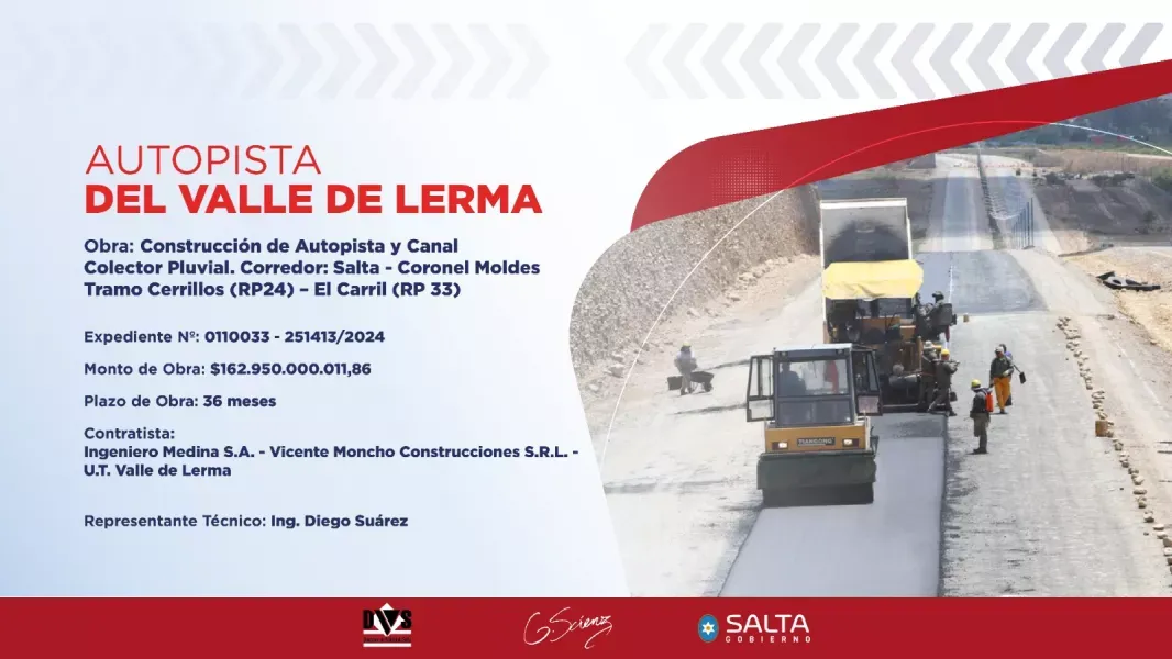 hoy comienza la construccion de la autopista del valle de lerma y el canal colector pluvial