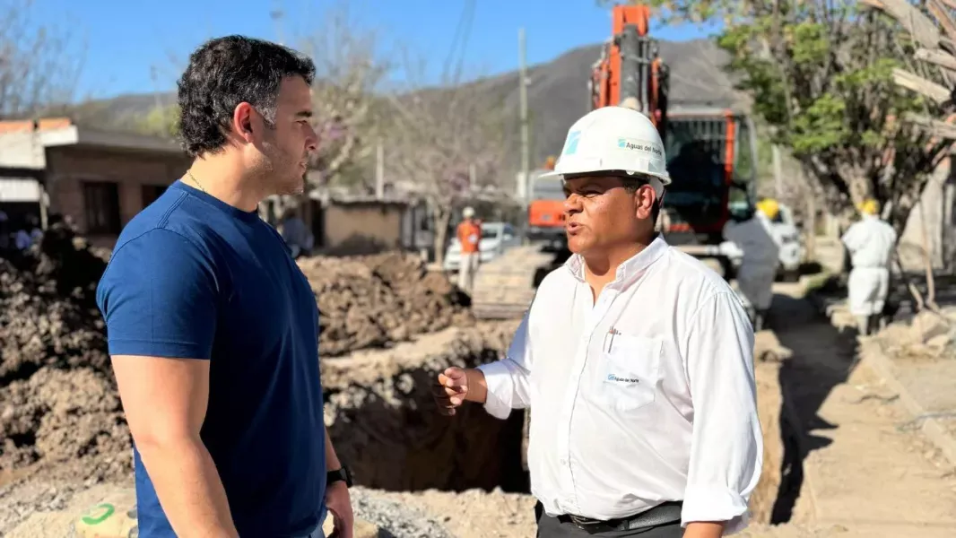mientras nacion recorta obras la provincia y aguas del norte avanzan con infraestructura cloacal en salta