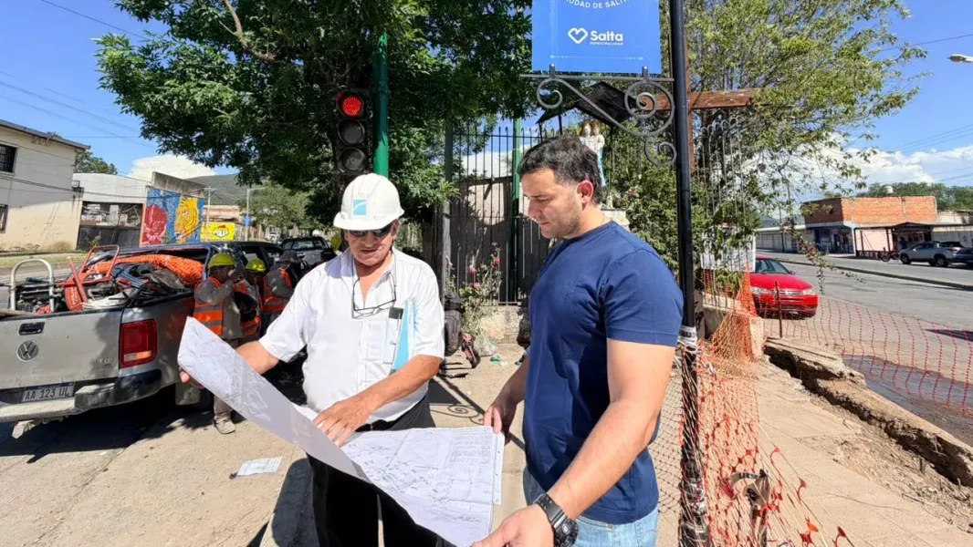 avanza el recambio de canerias en villa monica y mas de 500 vecinos mejoraran su acceso al agua