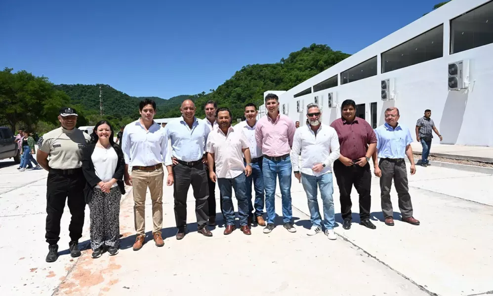 frontera bajo lupa saenz superviso el nuevo puesto de control en salvador mazza