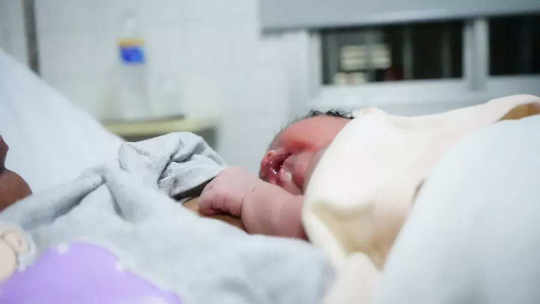 hannah inauguro el 2026 el primer llanto del ano sono en el materno infantil