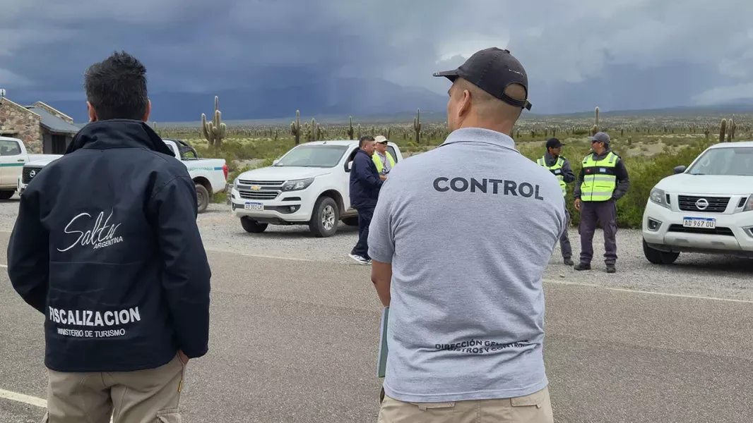 refuerzan controles turisticos en el parque nacional los cardones