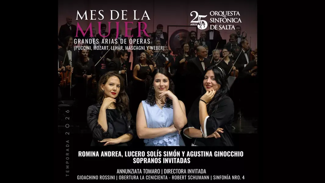 la orquesta sinfonica de salta celebra el mes de la mujer con un concierto especial 2