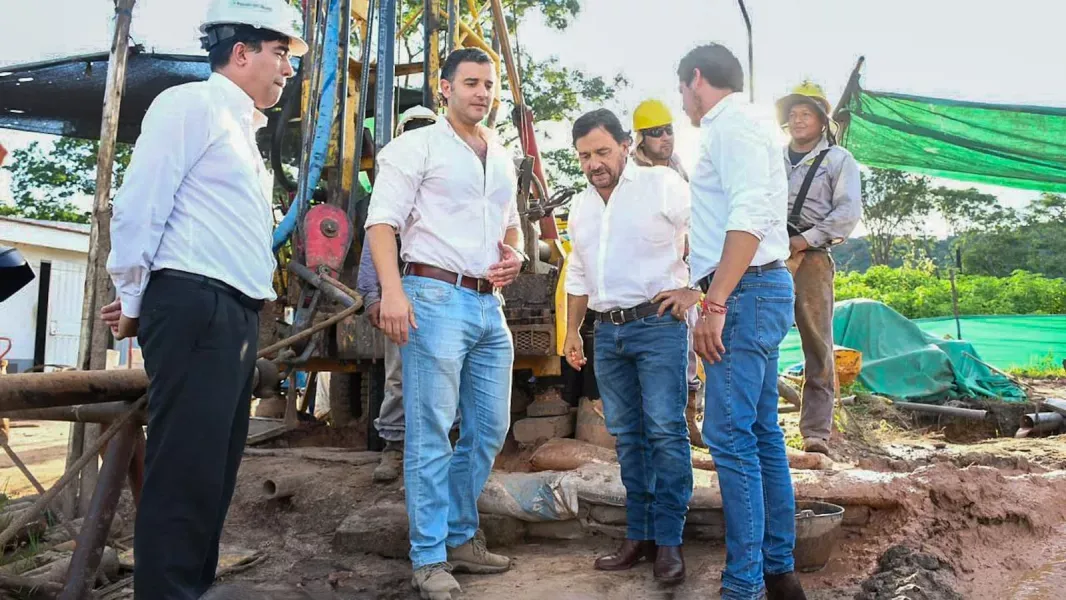 avanza un nuevo pozo en tartagal para reforzar el sistema de agua potable