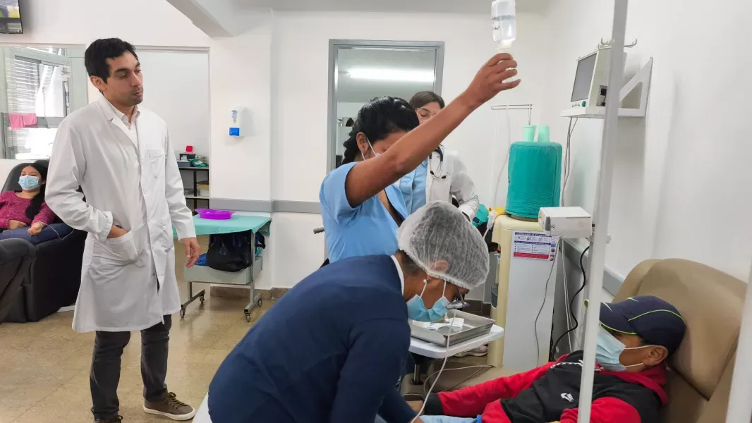 el hospital san bernardo consolida un area clave para tratar insuficiencia cardiaca