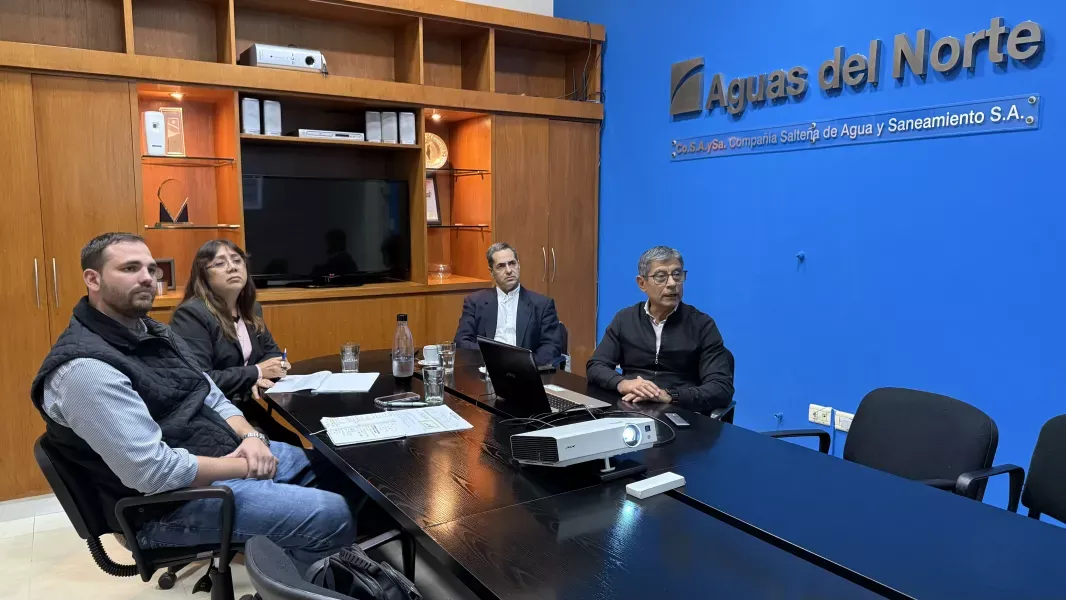 aguas del norte busca financiamiento del bid para obras y modernizacion del servicio