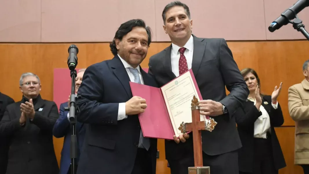 saenz puso en funciones al nuevo ministro de seguridad
