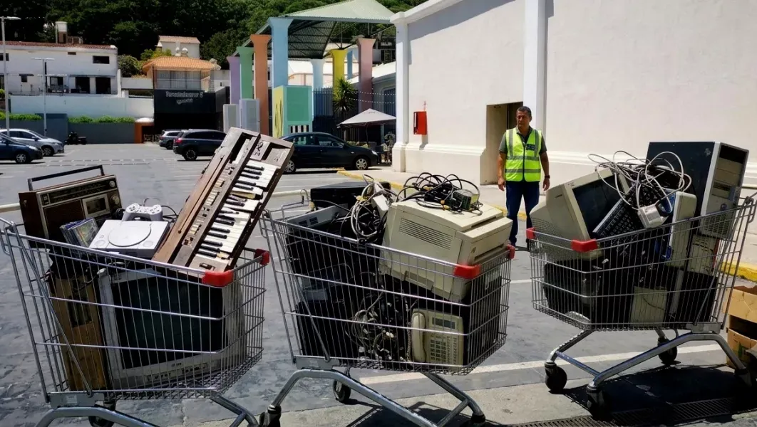 nuevo operativo para reciclar residuos electronicos en el alto noa