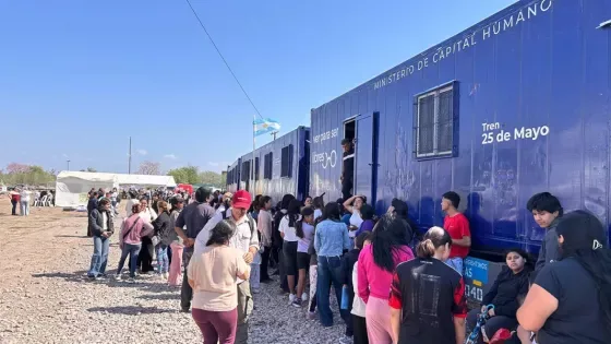 El Tren 25 de Mayo llega a Pichanal con una amplia agenda de servicios gratuitos