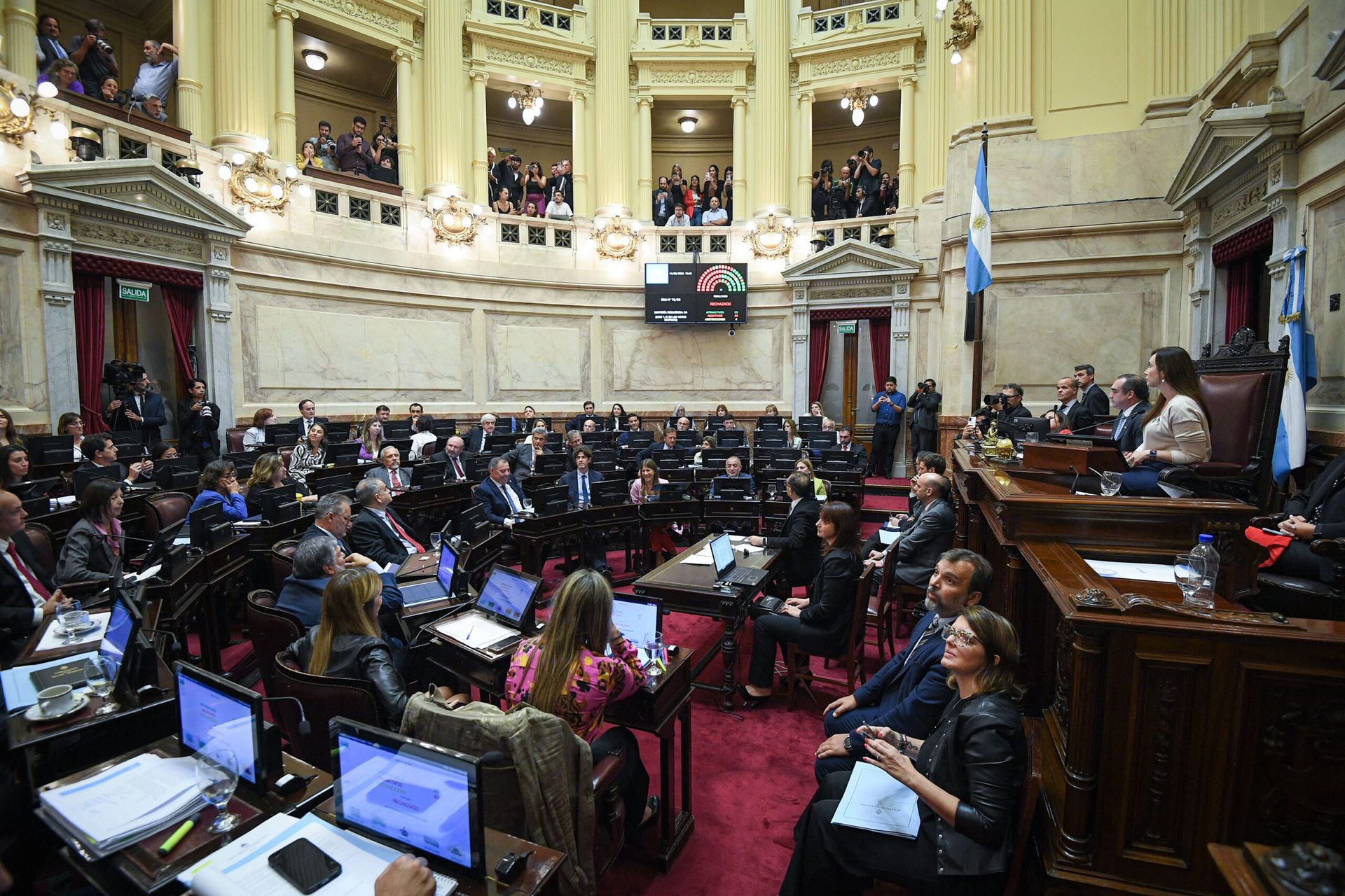 la libertad avanza impulsa en el senado la baja de la edad de imputabilidad quiere reducirla de 16 a 14 anos