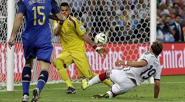 la fifa recordo el momento mas doloroso de argentina el gol de mario gotze en la final del mundial 2014
