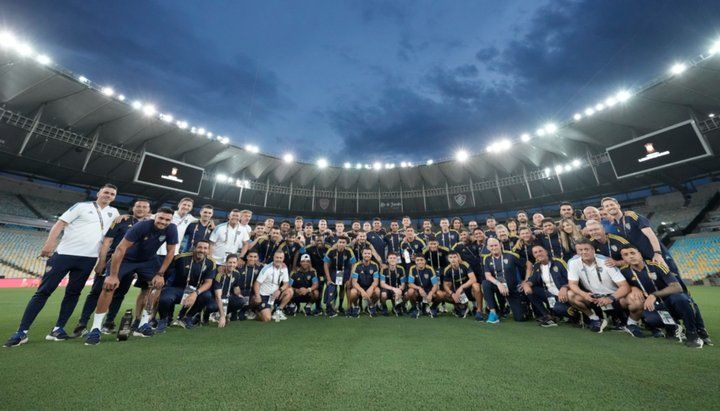 boca en el maracana las fotos de los jugadores antes de la gran final de la libertadores
