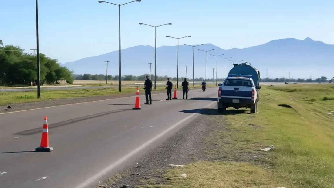tragedia fallecio el motociclista embestido en circunvalacion sur