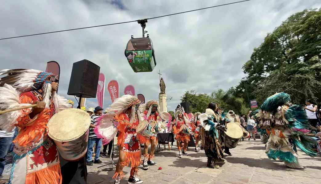 desde lo alto del san bernardo salta dio la senal de largada al corso de la ciudad 2026