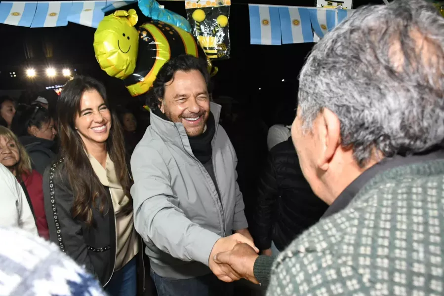 saenz acompano la primera expoferia de rosario de lerma que reunio a mas de 130 emprendedores