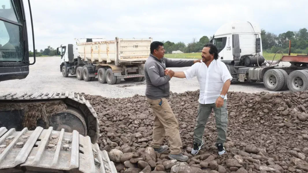 avanza la autopista del valle de lerma y el canal pluvial que pondra fin a las inundaciones sobre la ruta 68