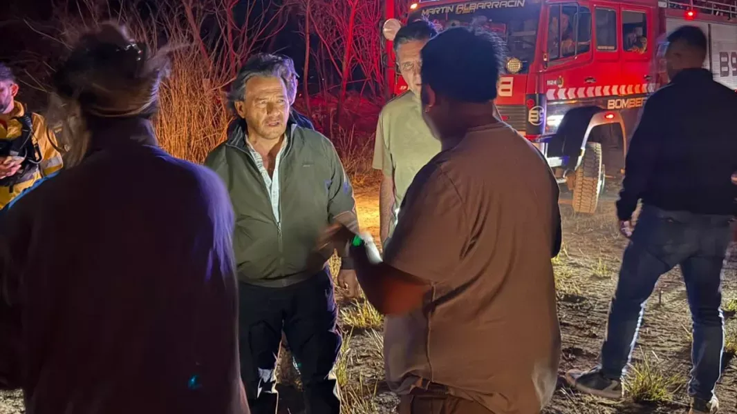saenz superviso el operativo por los incendios entre campo quijano y rosario de lerma