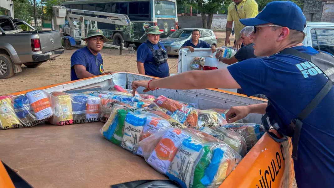 refuerzan los operativos de asistencia en el norte de salta por lluvias y crecida de rios