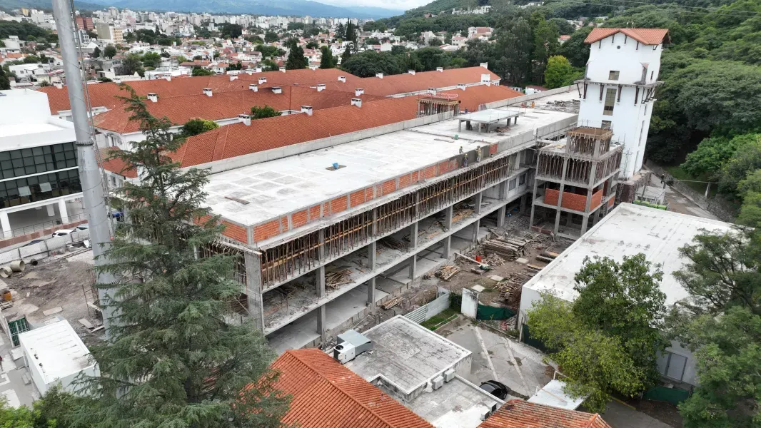 el san bernardo se expande avanza el nuevo bloque critico y area de esterilizacion
