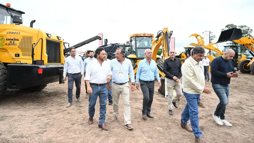 saenz destaco el potencial agropecuario en la expo prograno 2026 en las lajitas