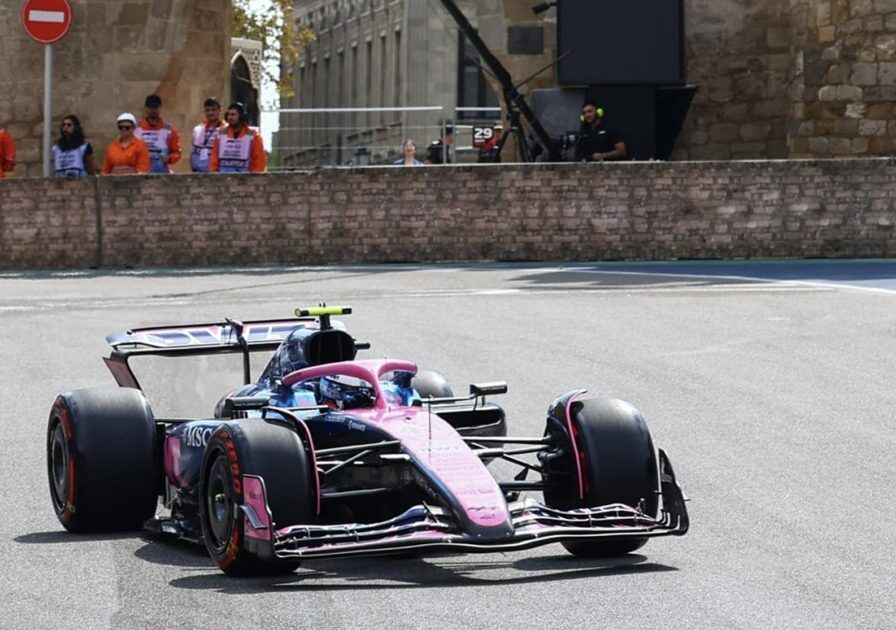 azerbaiyan colapinto no pudo salir del fondo en las practicas libres 1 y 2