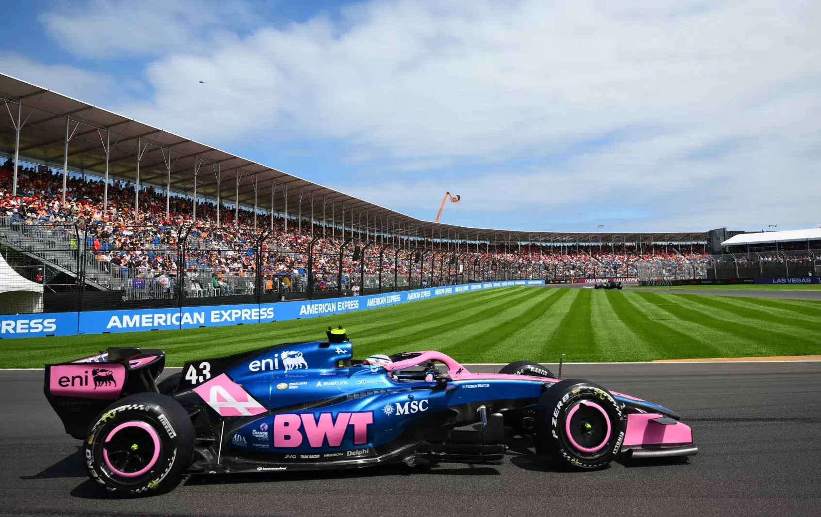 colapinto tuvo una buena actuacion y termino 14 en el gran premio de australia de la formula 1