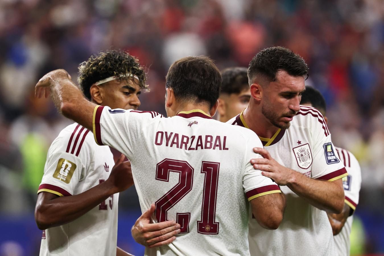 espana le gano 2 0 a francia y es el primer finalista del mundial espera por argentina o inglaterra