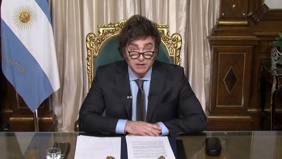 catastrofe o argentina potencia mundial el mensaje de fin de ano de javier milei