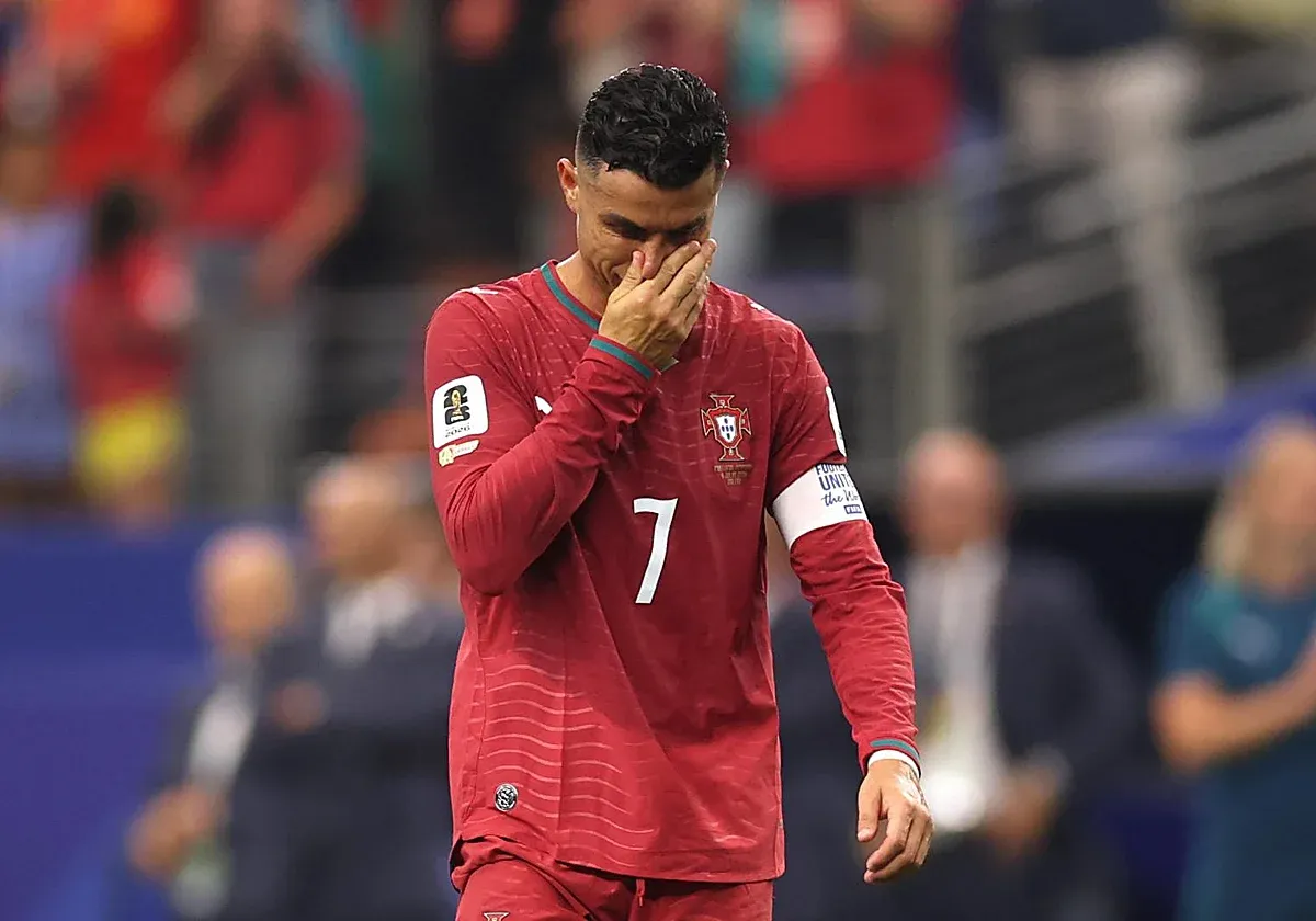 espana elimino a portugal en el descuento y cristiano se despidio de los mundiales