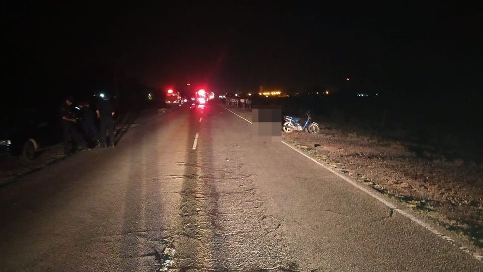 gaona dos mujeres murieron en un impactante siniestro vial con tres motocicletas involucradas