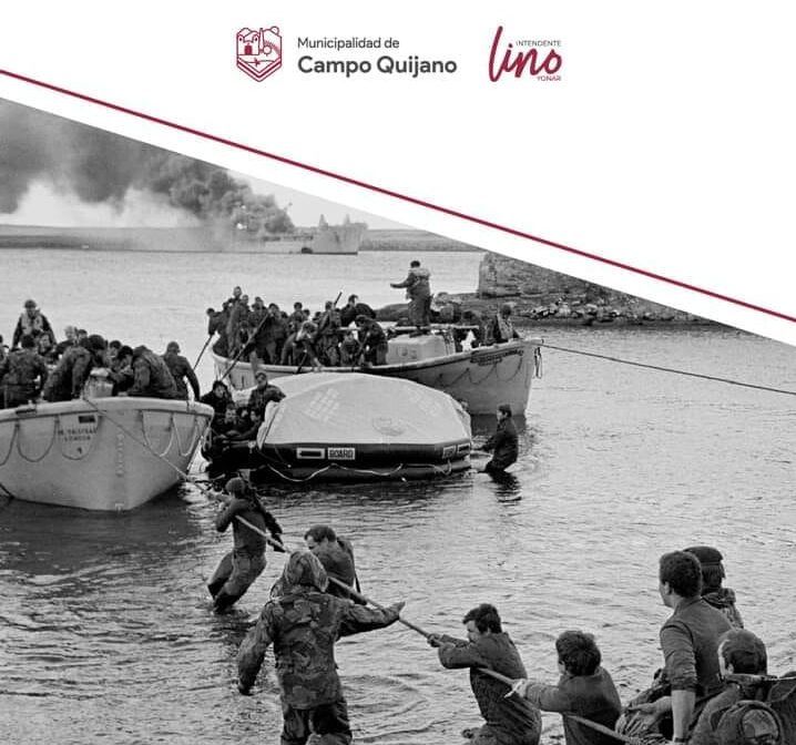 en quijano para el homenaje de los veteranos de malvinas utilizaron foros de las trops inglesas no conocen la historia