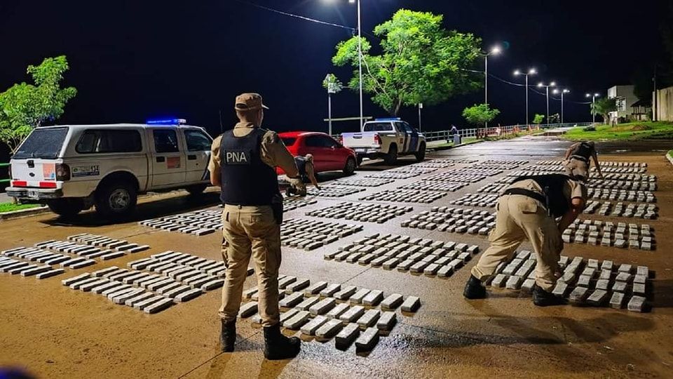 secuestraron mas de una tonelada de marihuana en un control fronterizo su valor supera los 3 000 millones