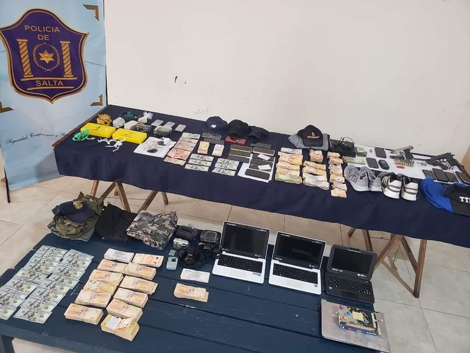 desarticularon peligrosa banda que operaba en oran y pichanal allanamientos y unas 10 personas detenidas