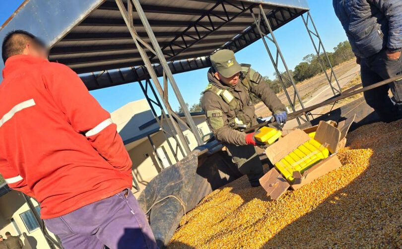 narco camionero llevaba 44 kilos de cocaina desde aguaray a santa fe