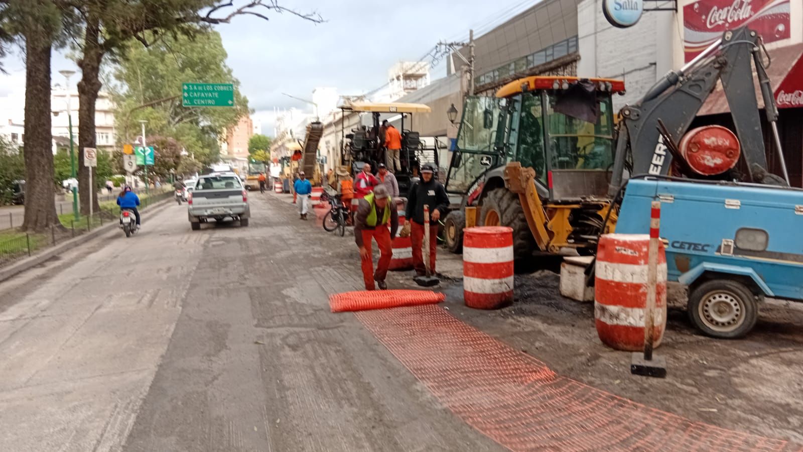 desvios en san martin mas de diez lineas de saeta modifican su recorrido por obras viales