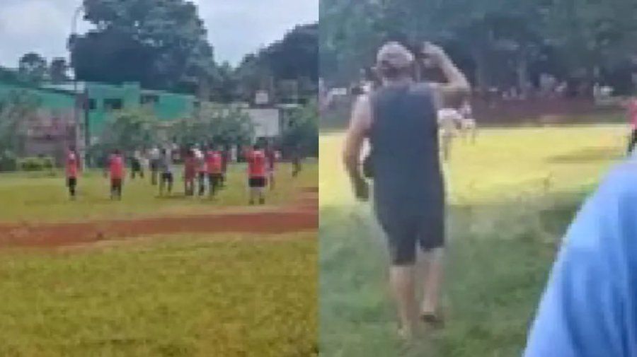 un arbitro apunalo a un jugador en misiones y desata el horror en el futbol