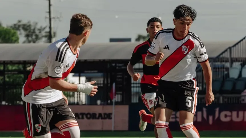 River avanza en la Messi Cup