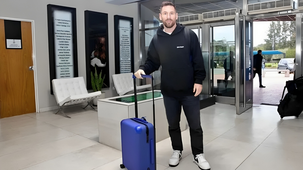 llego messi al pais y se suma a la seleccion para la disputa de las eliminatorias