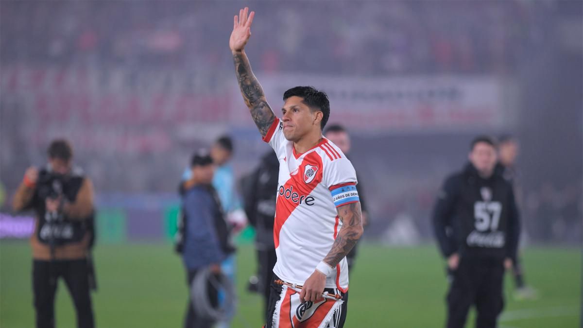 enzo perez se despidio de river termino una gran etapa de amor