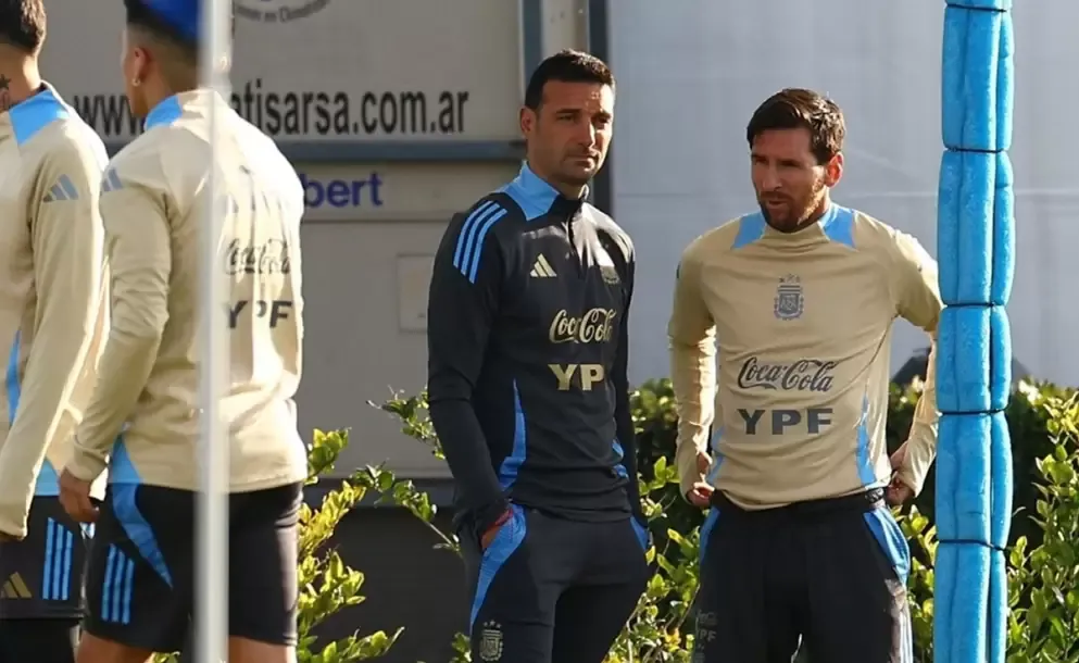 messi sera suplente ante chile y una de las jovenes figuras de la seleccion argentina ocupara su lugar
