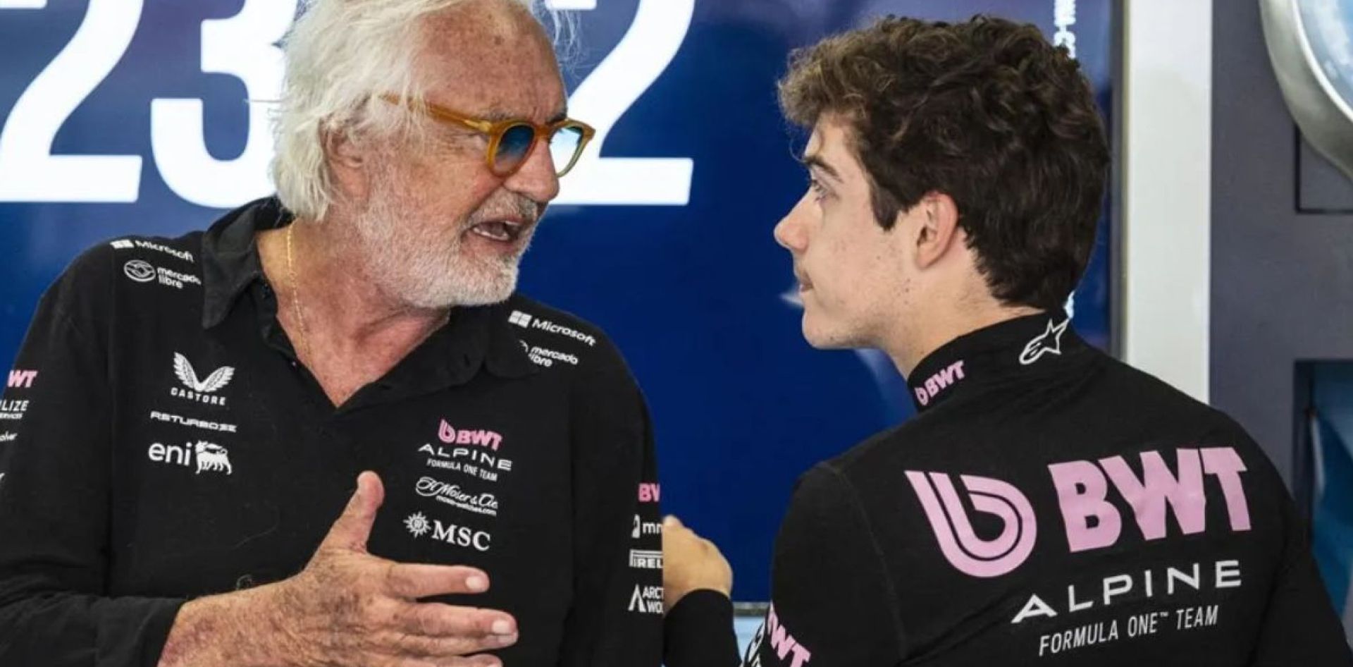 flavio briatore respaldo a franco colapinto en alpine y apunto contra la prensa argentina mucha basura