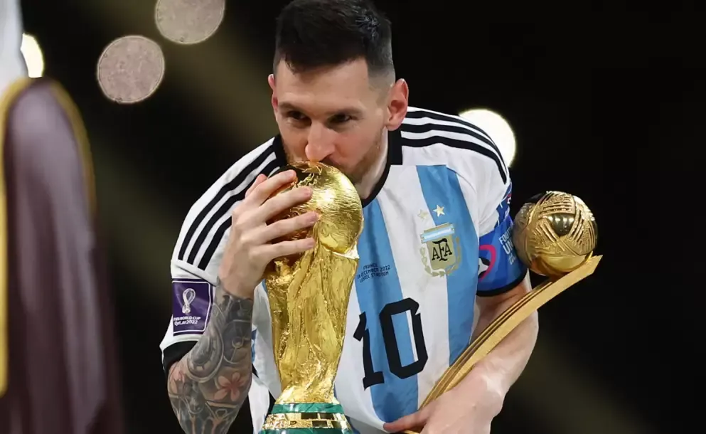 el emotivo posteo de messi por el tercer aniversario del mundial qatar 2022
