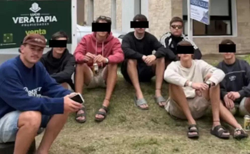 tres rugbiers fueron detenidos en pinamar por atacar a golpes a un grupo de jovenes