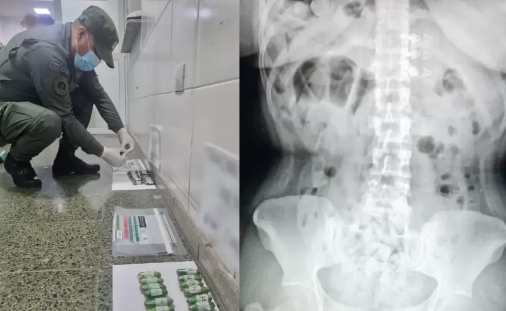 viajaban de jujuy a mendoza con 198 capsulas de cocaina en el cuerpo y fueron detenidas