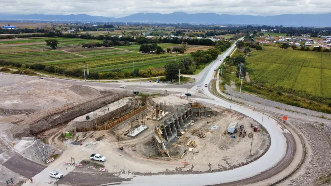 la autopista del valle de lerma toma forma avanza una de las obras viales mas ambiciosas de salta