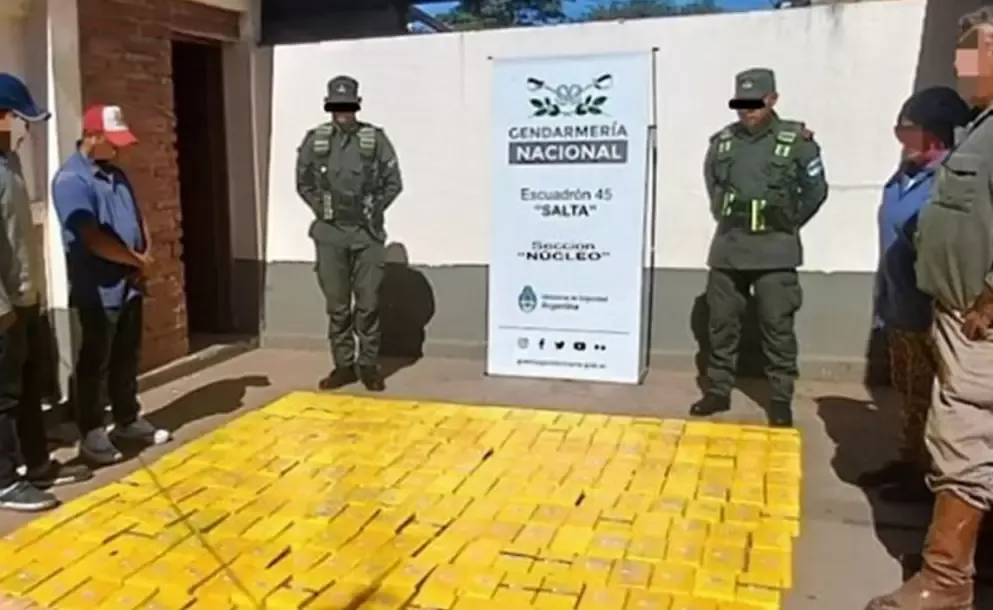condenaron a siete gendarmes por integrar una organizacion narco en salta