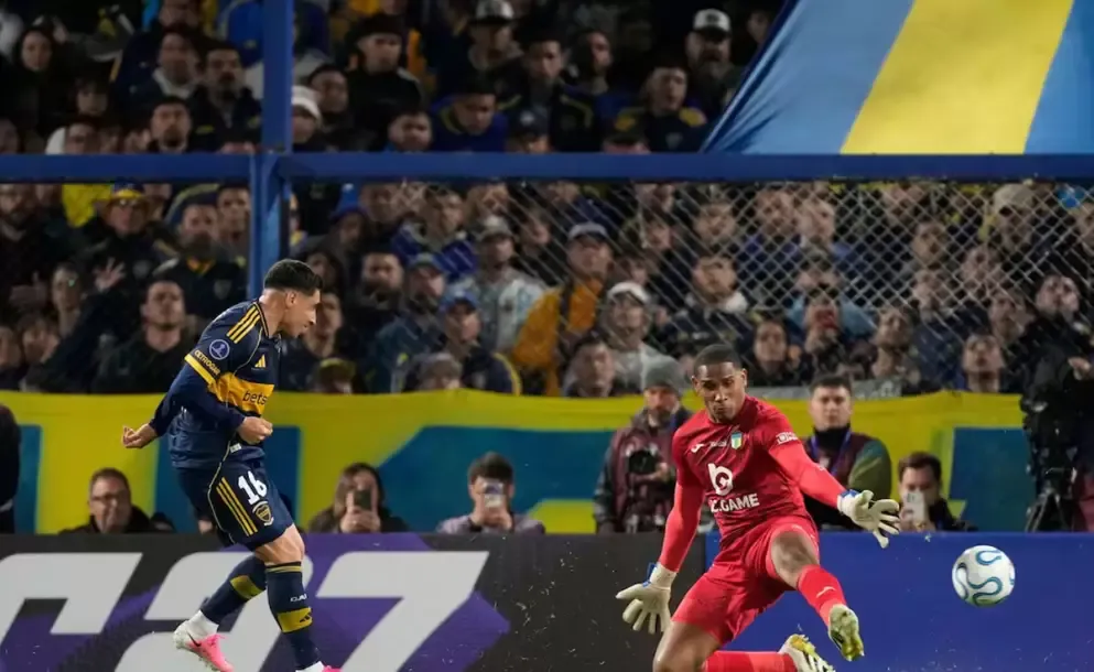 boca cumplio ante ohiggins e ira con ventaja a chile para seguir en la copa sudamericana